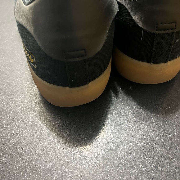 Adidas Sneaker 11 1/2 Black Suede - Picture 5 of 7